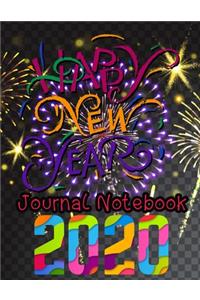 Happy New Year 2020 Journal Notebook