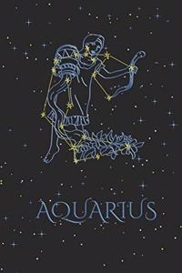 Zodiac Notebook - Aquarius