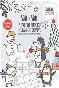 Stagioni Sudoku libro per bambini creativi