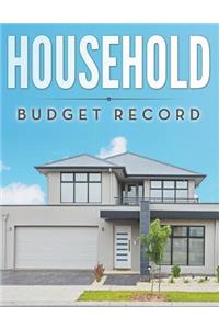 Household Budget Record