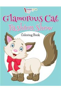 Glamorous Cat Fashion Show Coloring Book