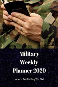 Military Weekly Planner 2020