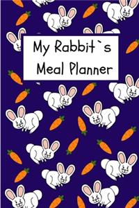 My Rabbit`s Meal Planner