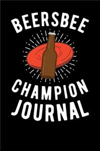 Beersbee Champion Journal