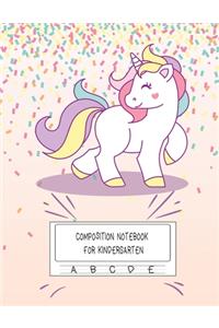 Composition Notebook For Kindergarten