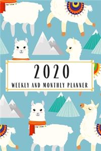 2020 Weekly And Monthly Planner