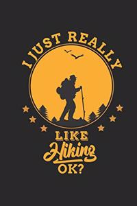 I just really like Hiking ok