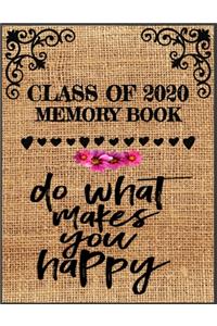 Class Of 2020 Memory Book