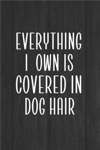 Everything I Own Is Covered In Dog Hair