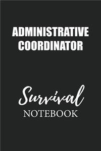 Administrative Coordinator Survival Notebook
