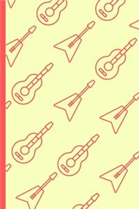 Guitar Pattern Notebook