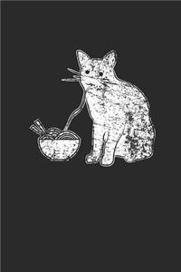 Cat With Ramen