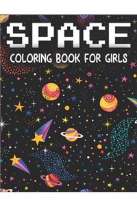 Space Coloring Book For Girls