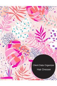 Client Data Organizer Hair Dresser
