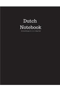Dutch Notebook 200 Sheet/400 Pages 8.5 X 11 In.-College Ruled