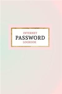 Internet Password Logbook