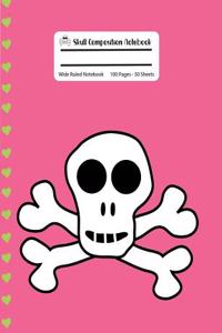 Skull Composition Notebook