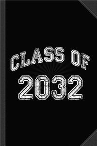 Class of 2032 Journal Notebook