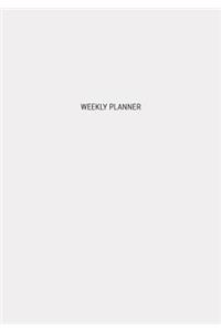 Weekly Planner: 7 X 10 Weekly Planner, Professional Weekly Planner, Weekly Planner Undated