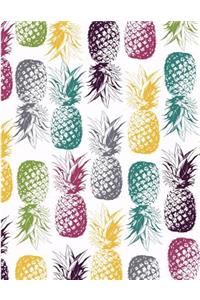 Colorful Pineapple Composition Book