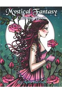 Mystical Fantasy Coloring Book