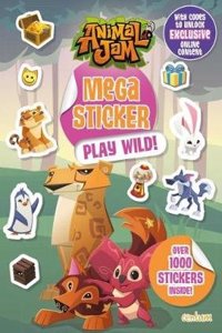 Animal Jam Mega Sticker Play Wild!