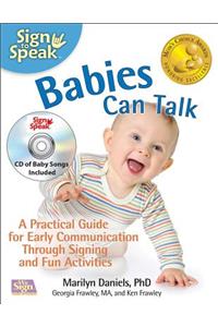 Babies Can Talk with CD of Baby Songs