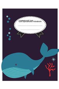 Composition Notebook, 8.5 x 11, 110 pages