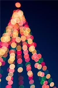 Blurred Christmas Tree of Lights