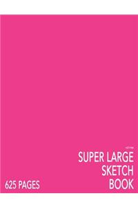 Hot Pink Super Large Sketchbook