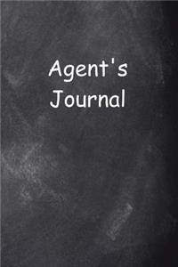 Agent's Journal Chalkboard Design