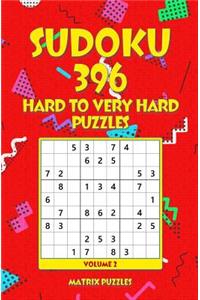 SUDOKU 396 Hard to Very Hard Puzzles