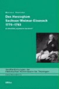 Das Herzogtum Sachsen-Weimar-Eisenach 1775-1783