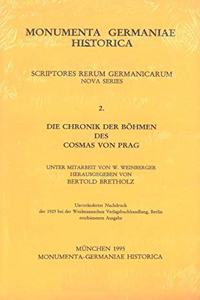 Die Chronik Der Bohmen Des Cosmas Von Prag