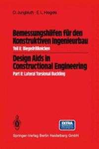 Bemessungshilfen Fa1/4r Den Konstruktiven Ingenieurbau / Design AIDS in Constructional Engineering