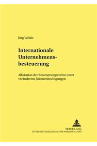 Internationale Unternehmensbesteuerung