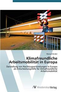 Klimafreundliche Arbeitsmobilität in Europa