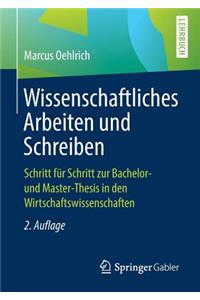 Wissenschaftliches Arbeiten Und Schreiben