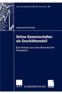 Online-Gemeinschaften als Geschäftsmodell