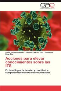 Acciones Para Elevar Conocimientos Sobre Las Its