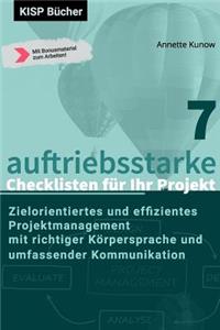 7 auftriebsstarke Checklisten für Ihr Projekt