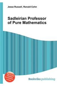 Sadleirian Professor of Pure Mathematics