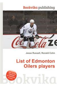 List of Edmonton Oilers Players