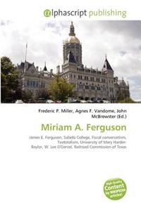 Miriam A. Ferguson