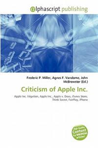 Criticism of Apple Inc.