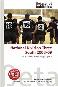 National Division Three South 2008-09