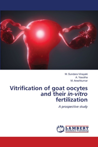 Vitrification of goat oocytes and their in-vitro fertilization