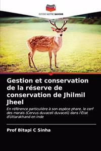 Gestion et conservation de la réserve de conservation de Jhilmil Jheel