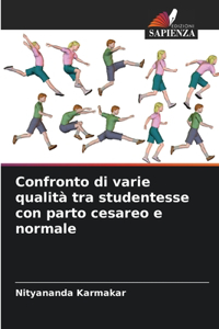 Confronto di varie qualità tra studentesse con parto cesareo e normale