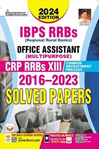 IBPS RRBs Office Assistant (Multipurpose) 2016 to 2023 Solved Papers (English Medium) (4936)